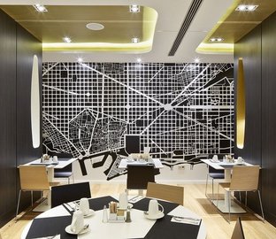 Breakfast room Vincci Gala  Barcelona